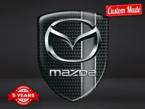 Mazda Emblemas Silicona Auto Resistentes Máximo Deportivos Chic